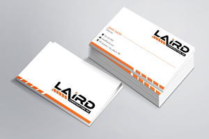 Business Card Design by Magic of Art for Laird Construction,  Inc | Design: #31353978