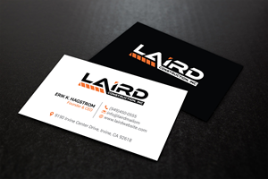 Business Card Design by R.design for Laird Construction,  Inc | Design: #31343703