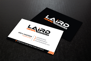 Business Card Design by R.design for Laird Construction,  Inc | Design: #31343716