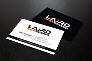 Business Card Design by R.design for Laird Construction,  Inc | Design: #31343827