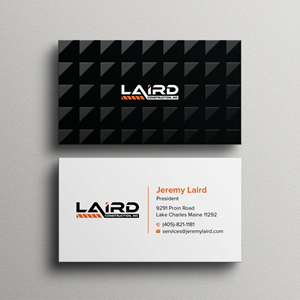 Design de Carte de Visite par Bikash Das pour Laird Construction,  Inc | Design : #31342020