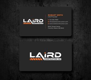 Visitenkarten-Design von Uttom 2 für Laird Construction,  Inc | Design: #31339871