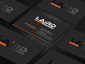 Business Card Design by Uttom 2 for Laird Construction,  Inc | Design: #31339881