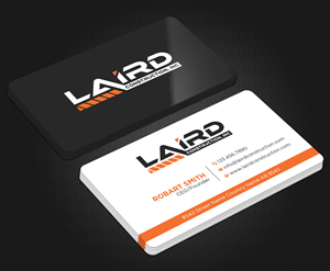 Business Card Design by Uttom 2 for Laird Construction,  Inc | Design: #31340338