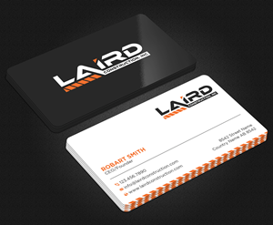 Business Card Design by Uttom 2 for Laird Construction,  Inc | Design: #31340339