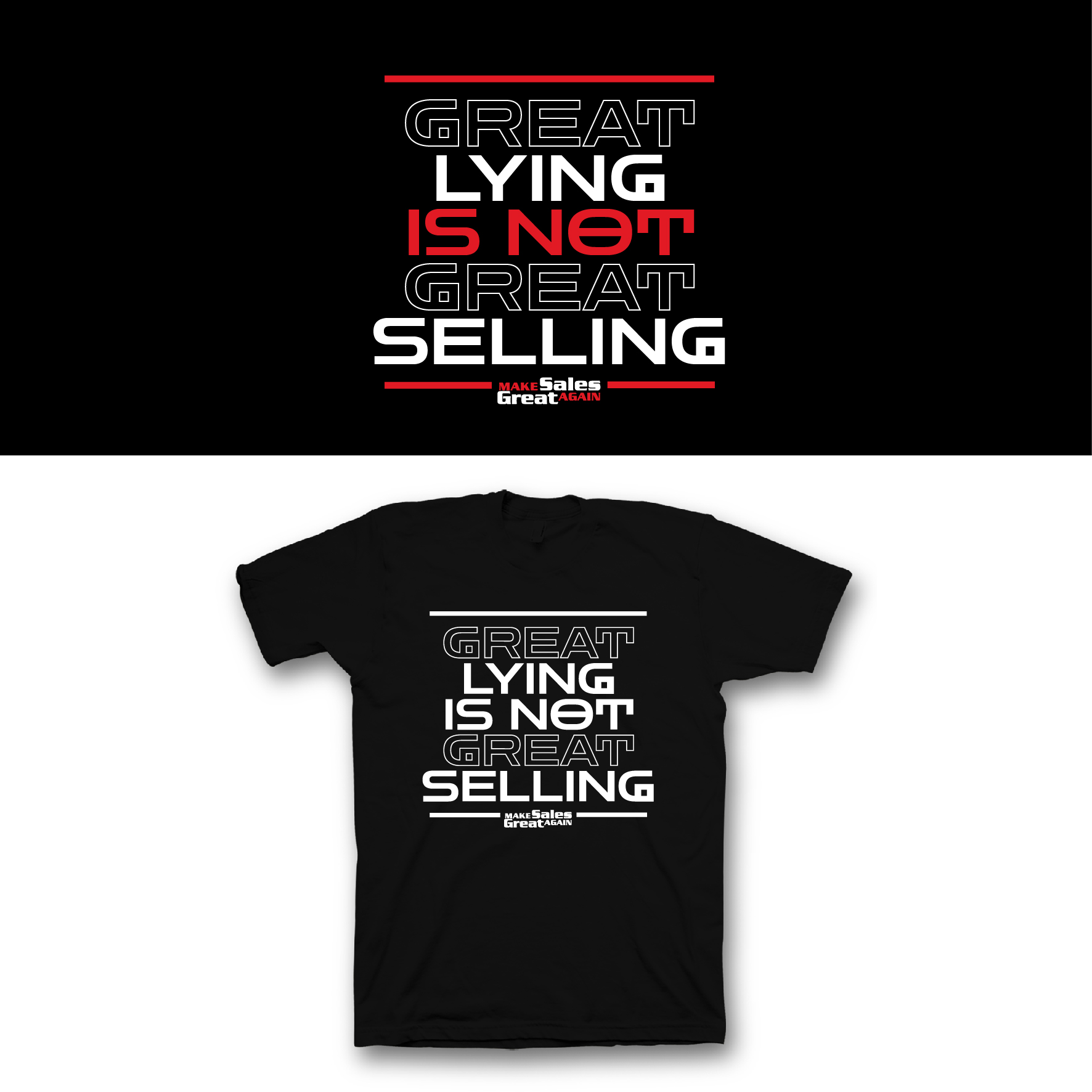 Grafik-Design von saka.aleksandar für MAKE SALES GREAT AGAIN | Design #31340728