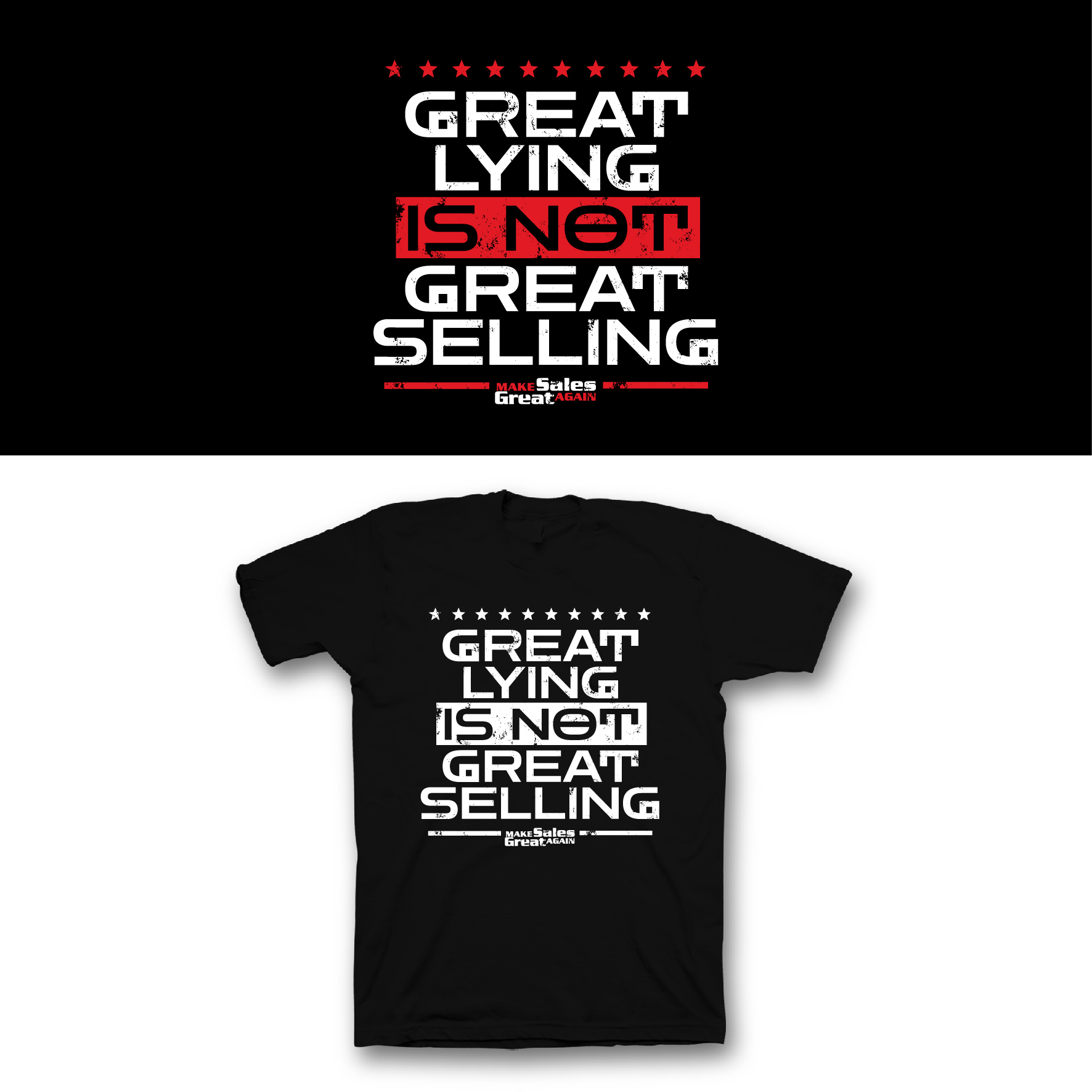 Graphic Design by saka.aleksandar for MAKE SALES GREAT AGAIN | Design #31340729