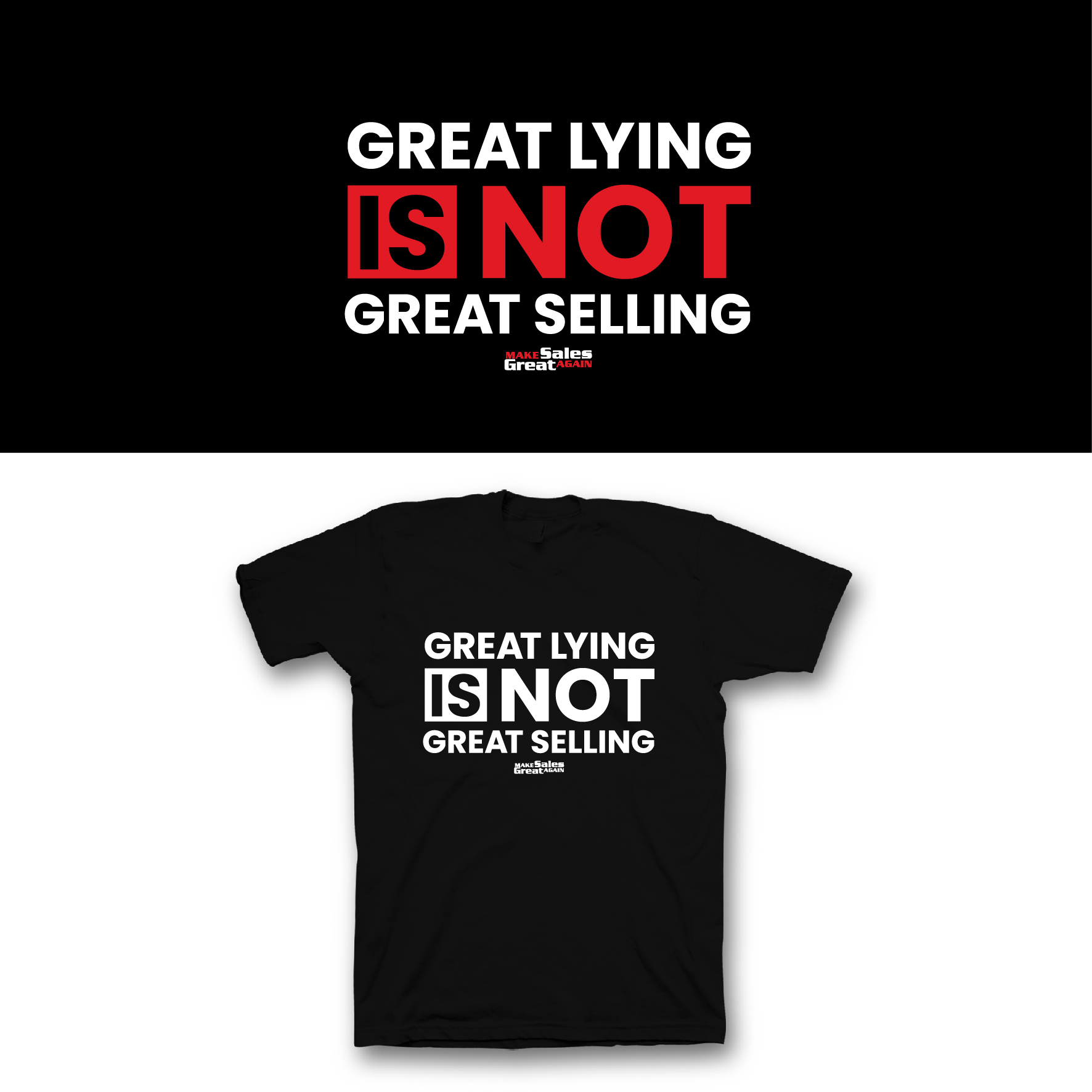 Graphic Design by saka.aleksandar for MAKE SALES GREAT AGAIN | Design #31357396