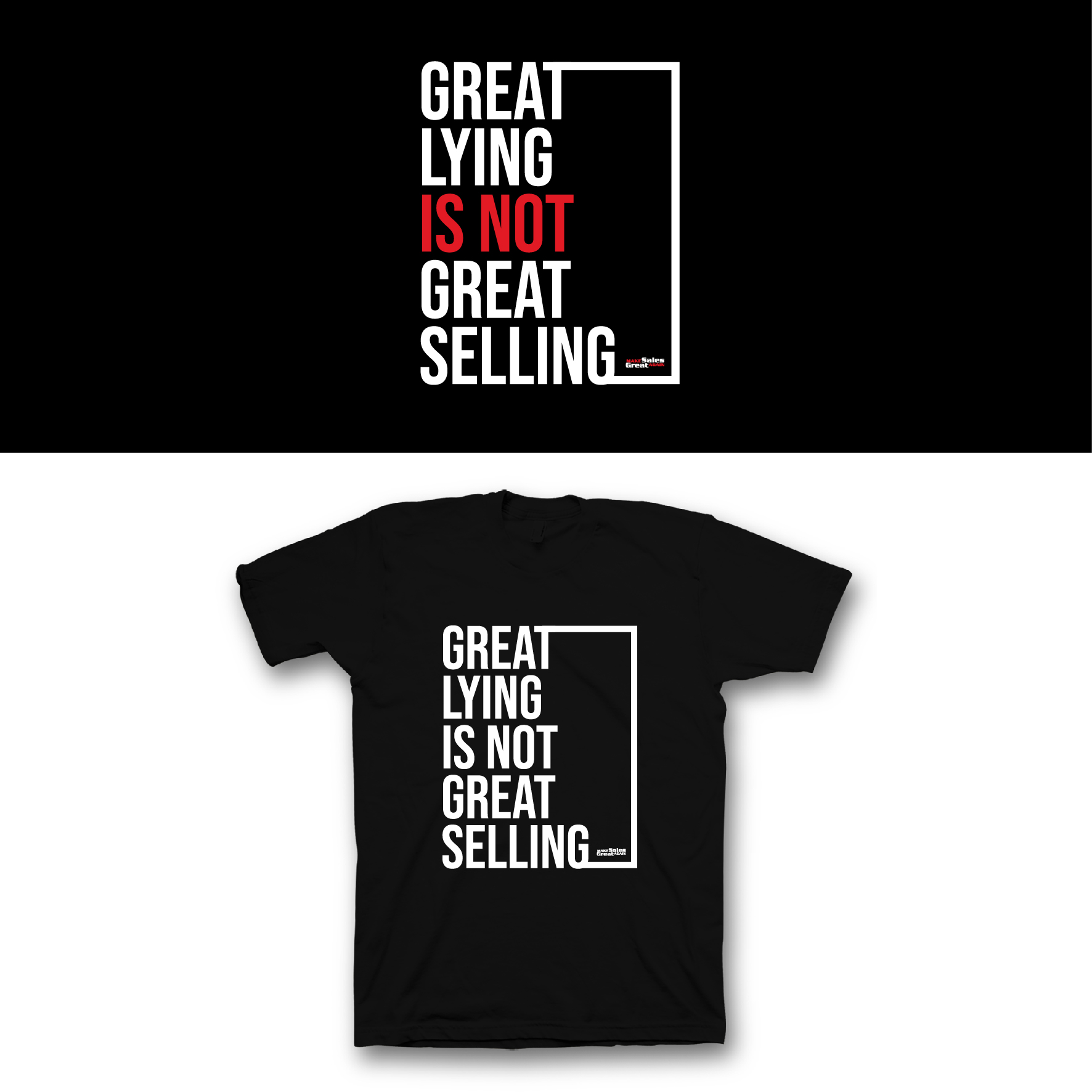 Graphic Design by saka.aleksandar for MAKE SALES GREAT AGAIN | Design #31357397