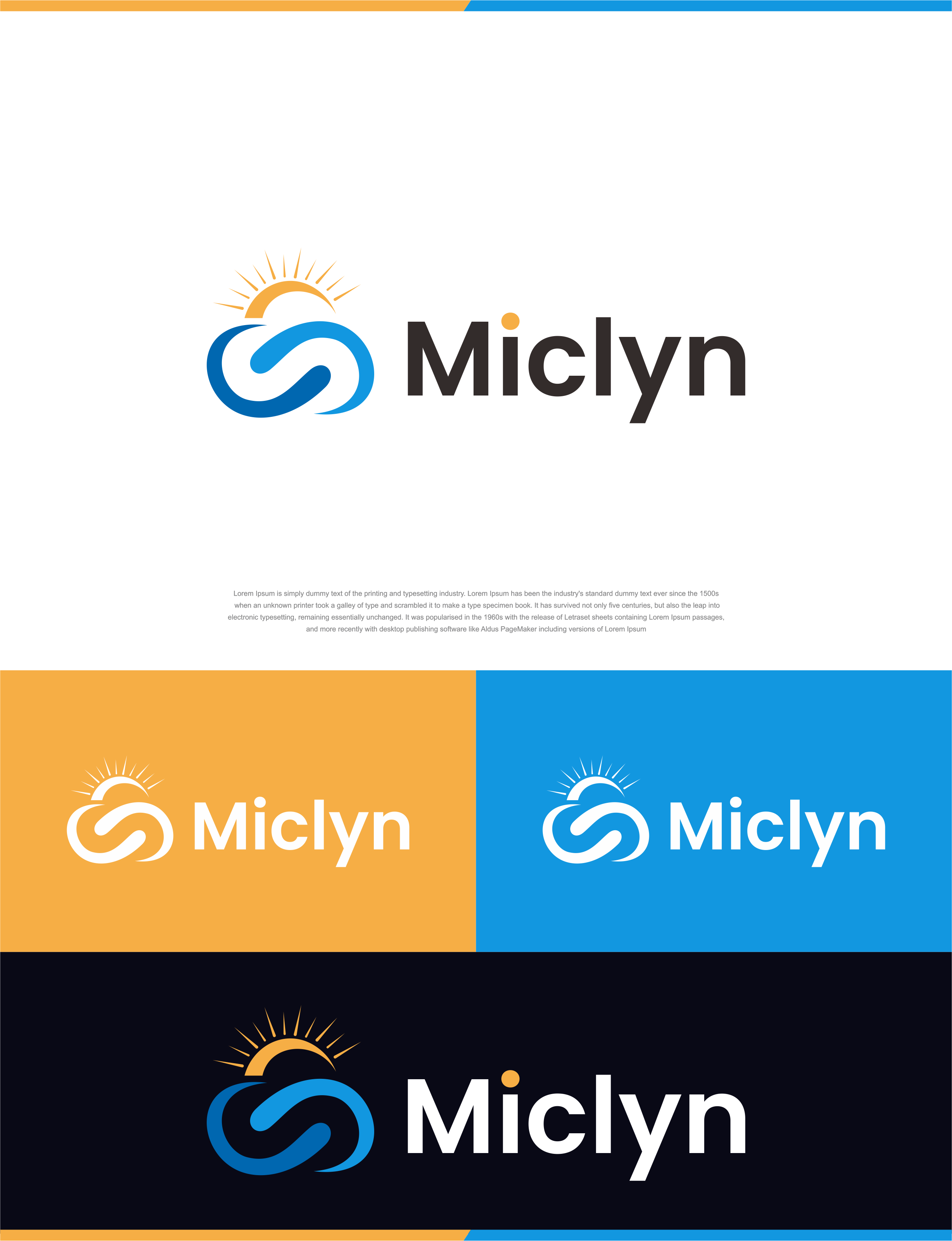 Logo Design by TULLUS STUDIO™ for Miclyn Inc | Design #31352210