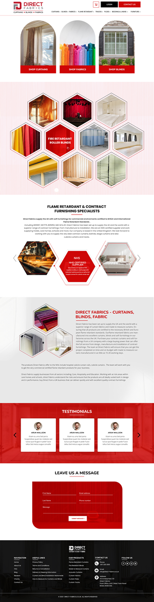 Web Design par HARSH SAINI pour ce projet | Design : #31362123