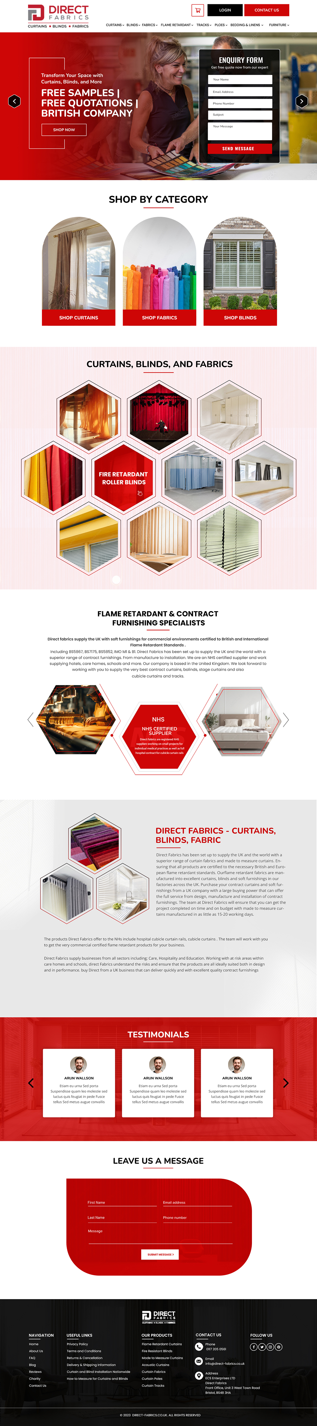 Web Design by HARSH SAINI for this project | Design #31374628