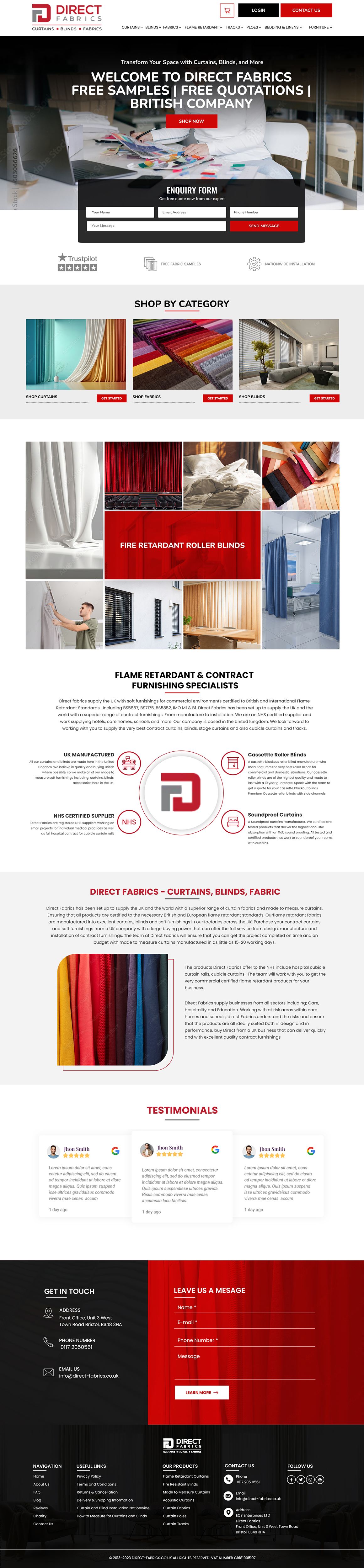 Web Design by HARSH SAINI for this project | Design #31374750