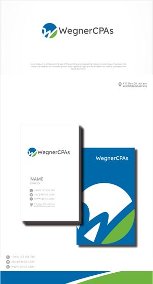 Logo-Design von zebronicgraphic für Wegner CPAs | Design: #31350796
