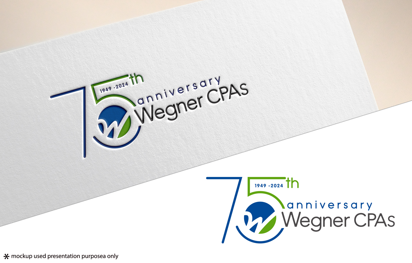 Logo Design by Rubia@ for Wegner CPAs | Design #31363297