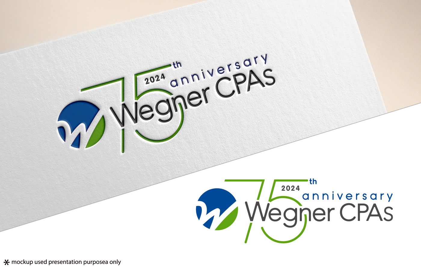 Logo Design by Rubia@ for Wegner CPAs | Design #31363298