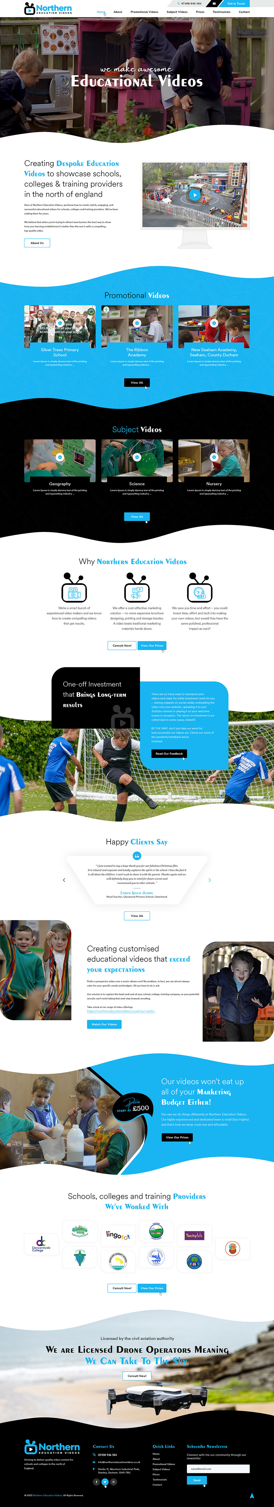 Wordpress Design by Ved Web Services for this project | Design #31355904