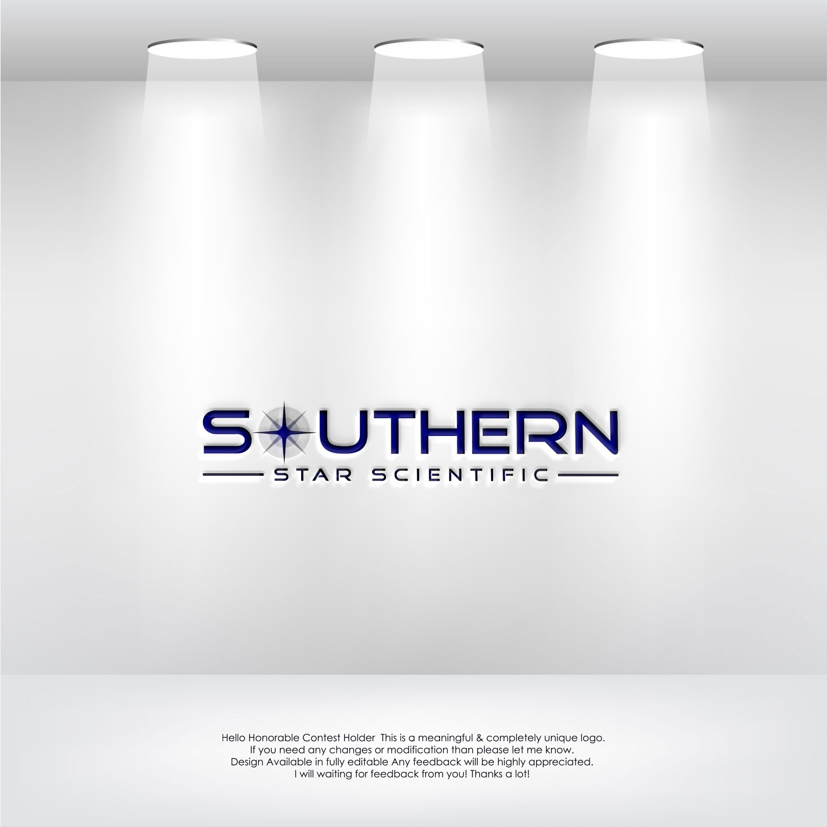 Logo Design by LogoEon for Southern Star Scientific | Design #31352761