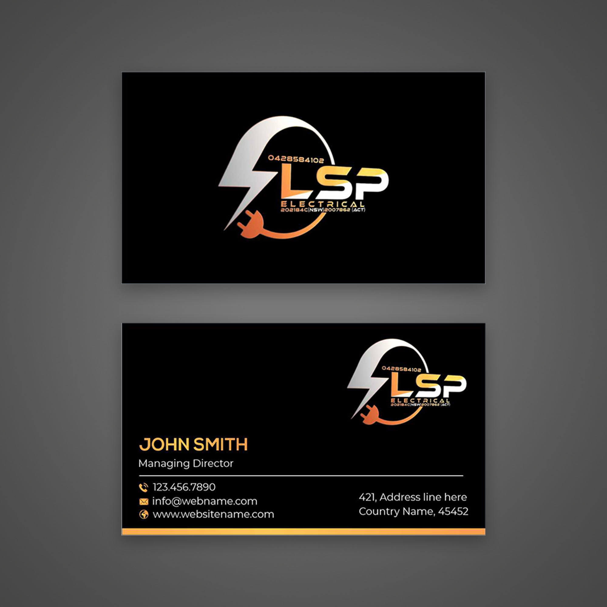 Business Card Design by jk_studio for this project | Design #31356165