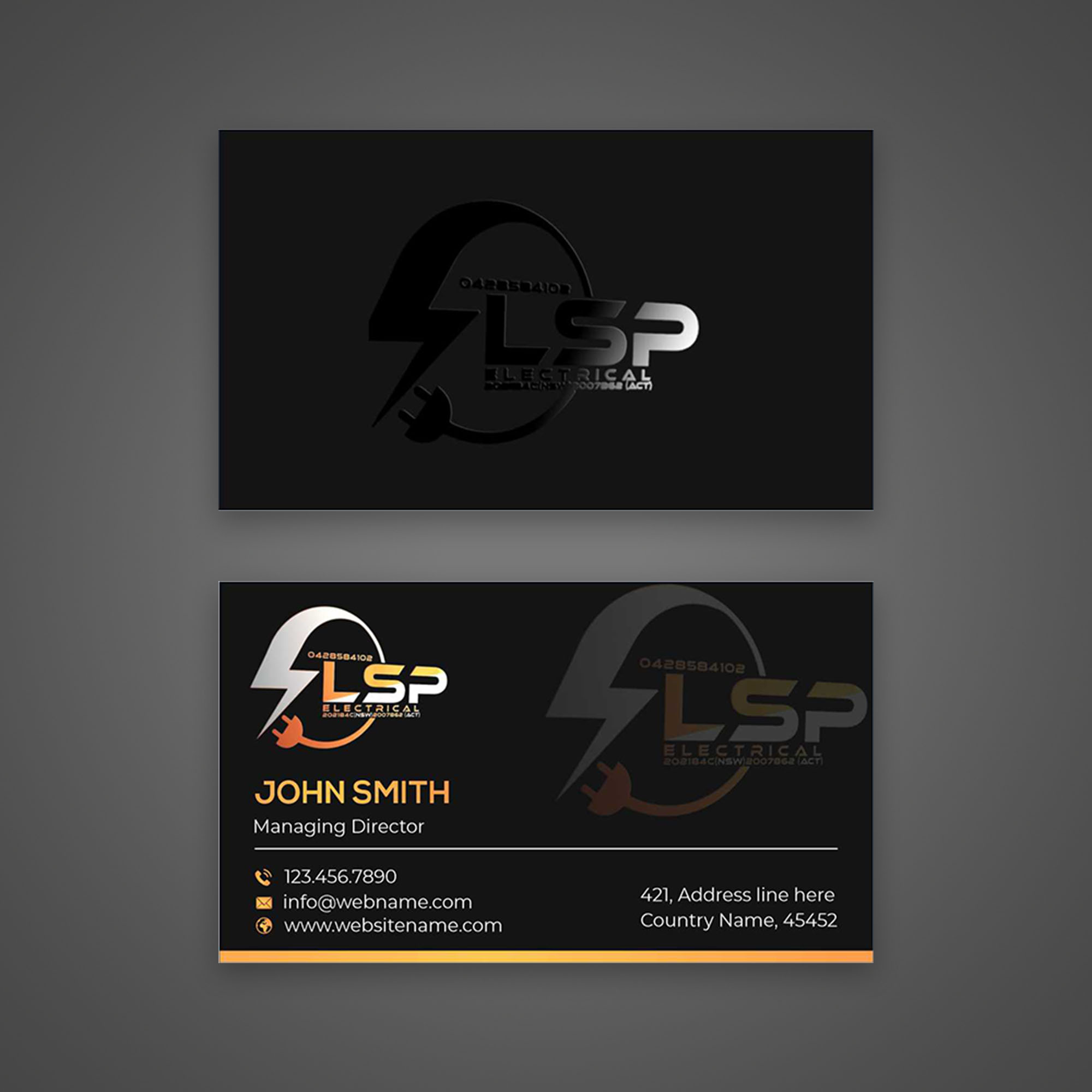 Business Card Design by jasmeen1975 for this project | Design #31356306