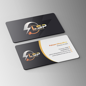 Business Card Design by Bikash Das for this project | Design: #31371476
