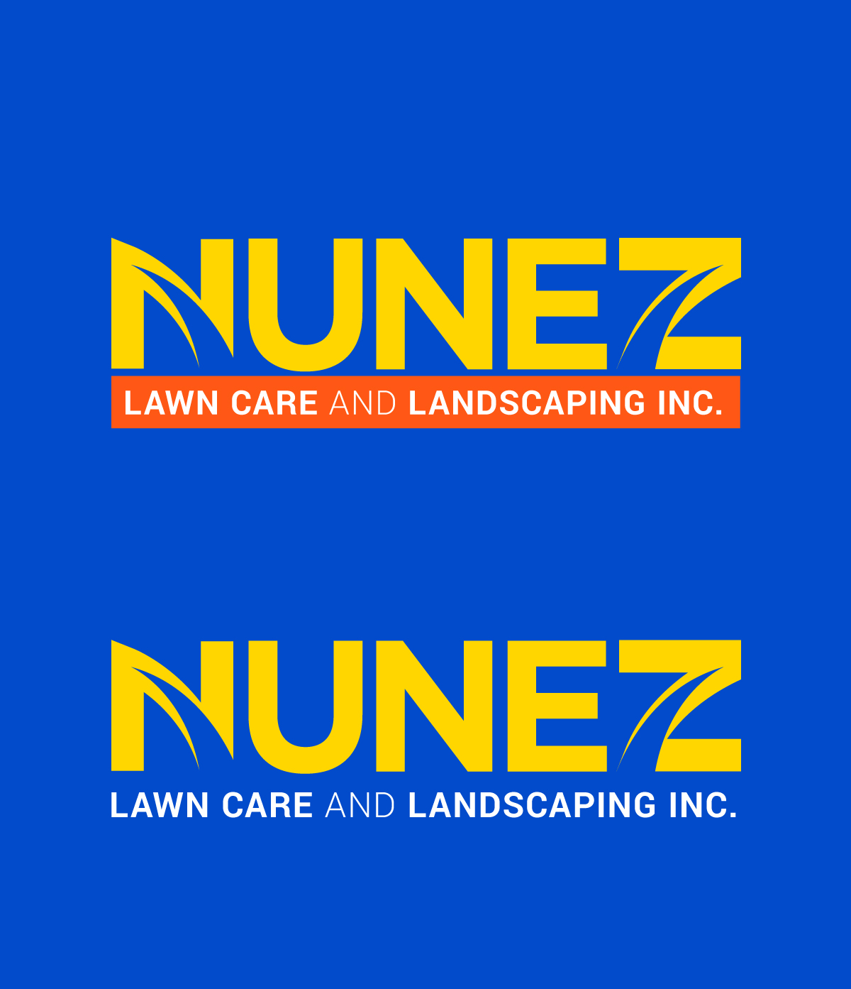 Logo Design by viraj1676 for Nunez Lawn Care and Landscaping Inc. | Design #31375723