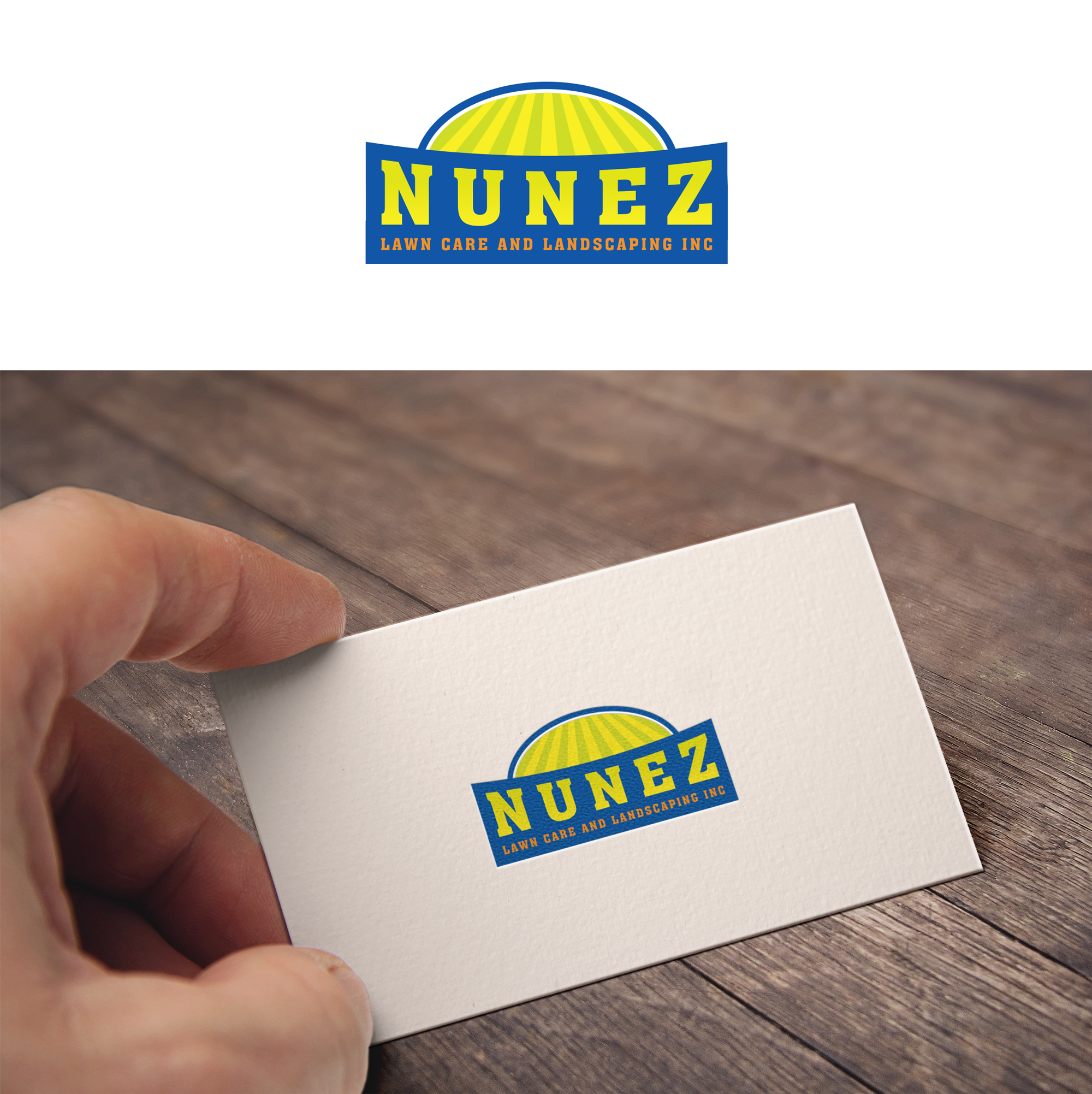 Logo Design by RA-bica for Nunez Lawn Care and Landscaping Inc. | Design #31362079