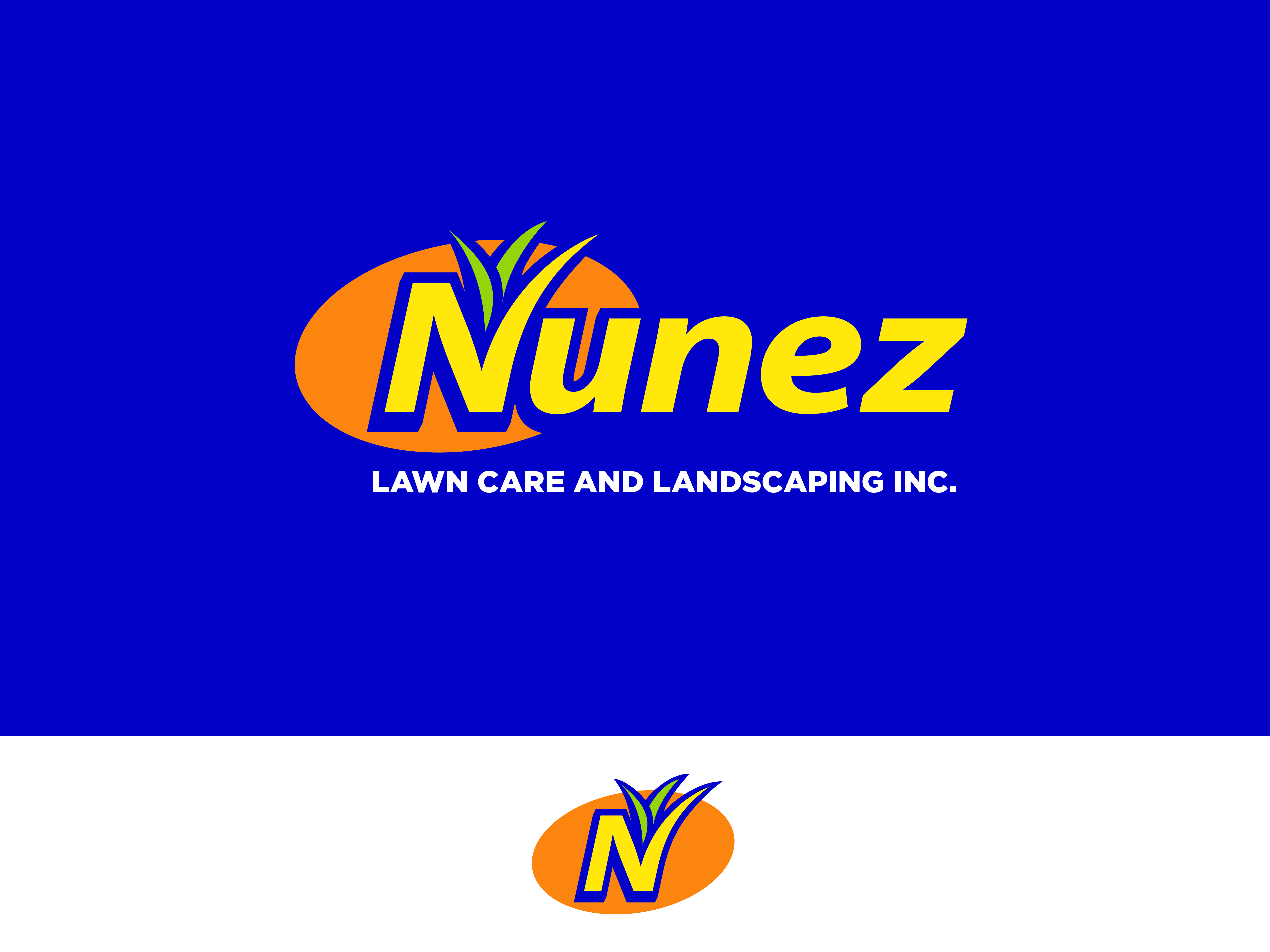 Logo Design by ArtTank for Nunez Lawn Care and Landscaping Inc. | Design #31365045