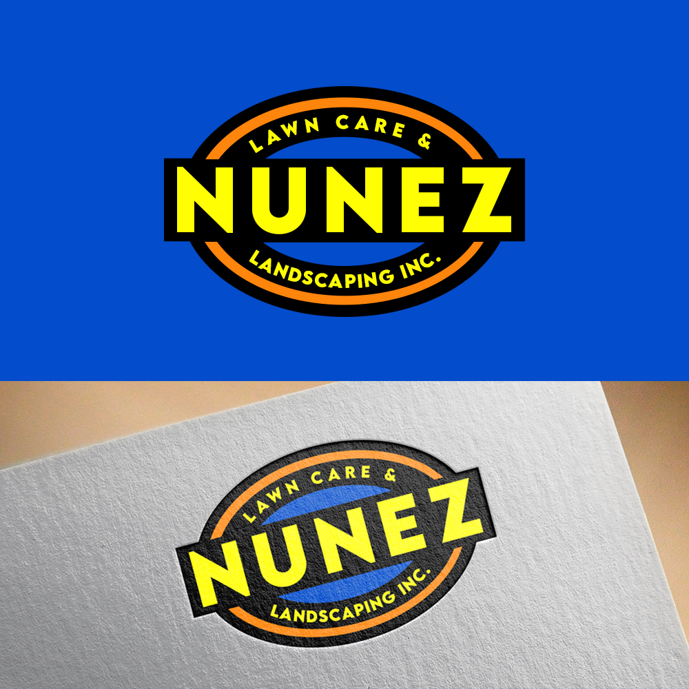 Logo Design by PsyPen for Nunez Lawn Care and Landscaping Inc. | Design #31362432