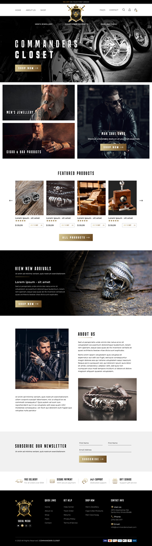 Shopify Design by *mary for this project | Design: #31371861