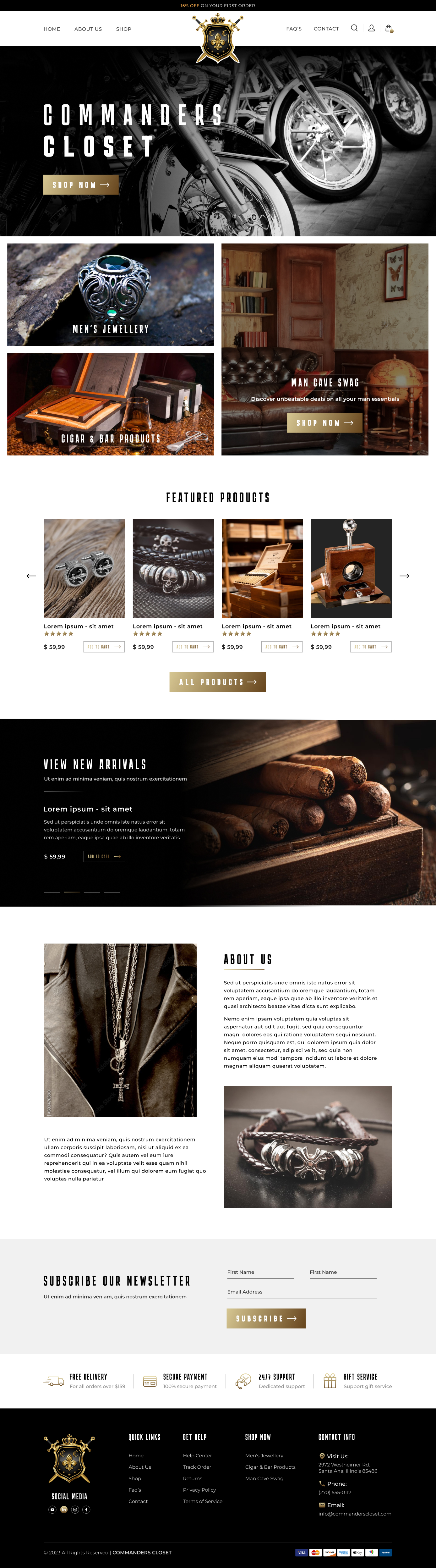 Diseño de Shopify por *mary para este proyecto | Diseño #31378253