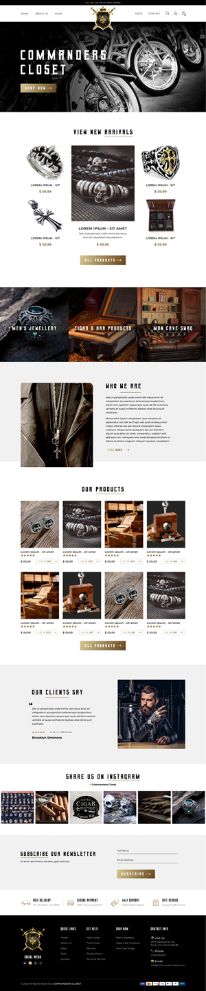 Shopify Design by *mary for this project | Design: #31378254