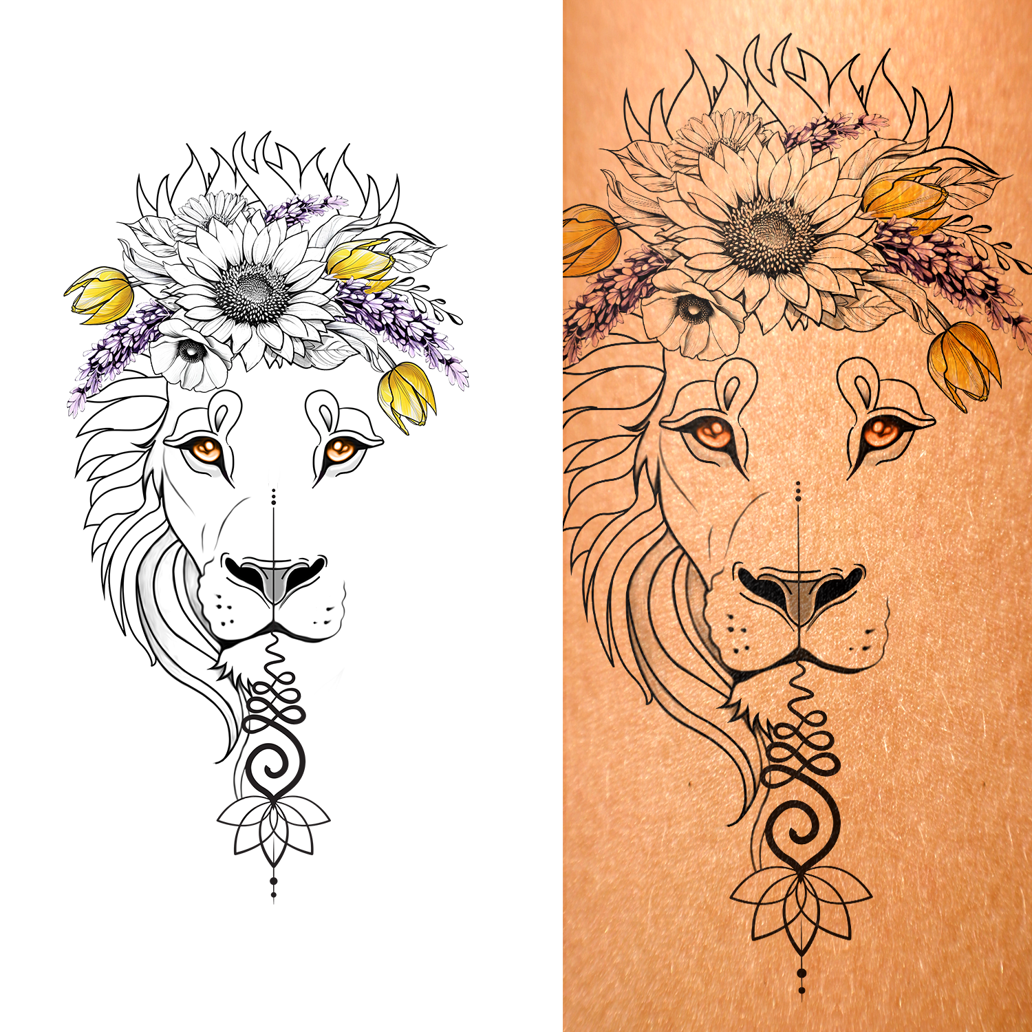 Diseño de Tatuaje por Navisol Creatives para este proyecto | Diseño #31398444