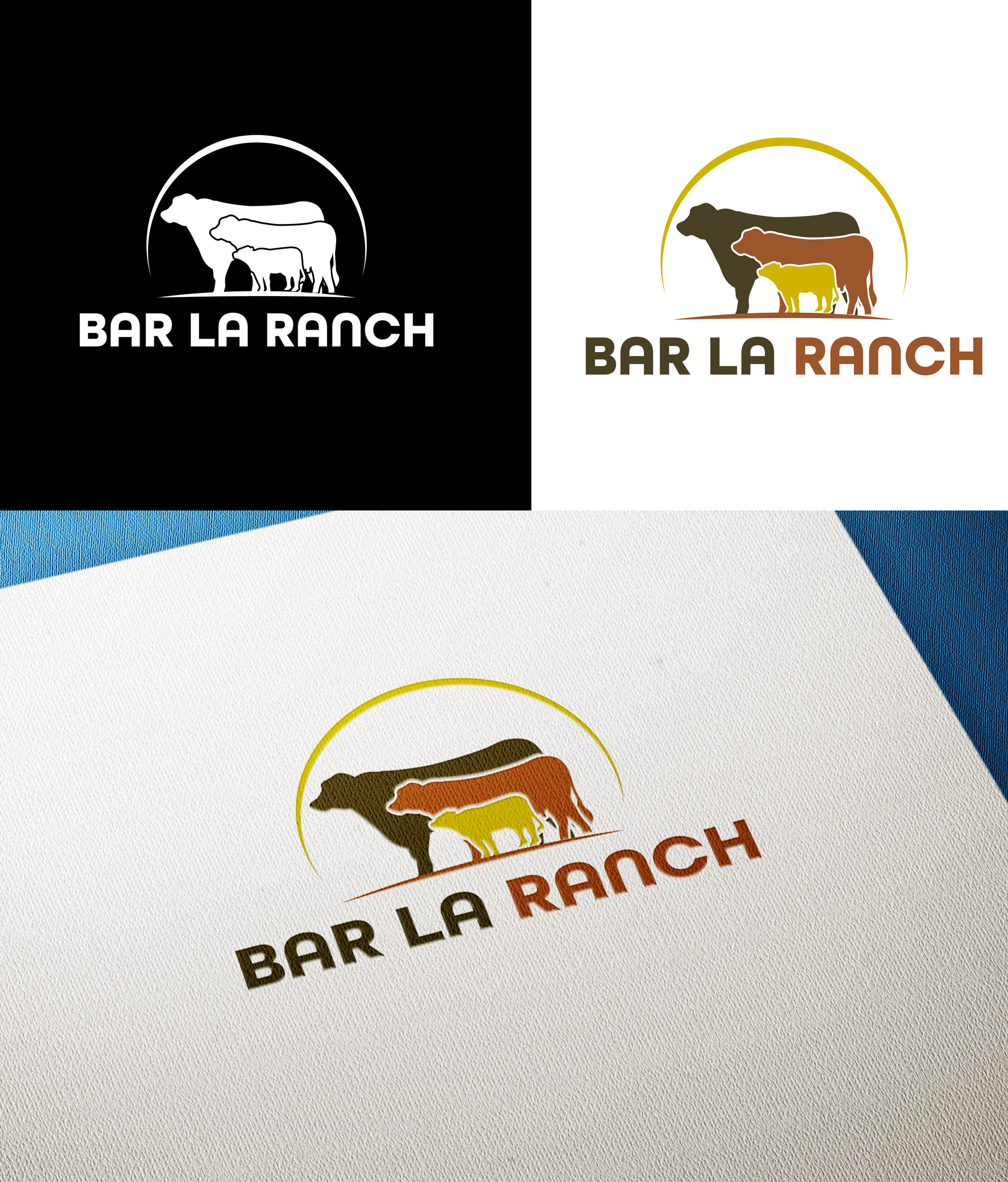 Logo Design by RA-bica for Bar LA Ranch | Design #31405408