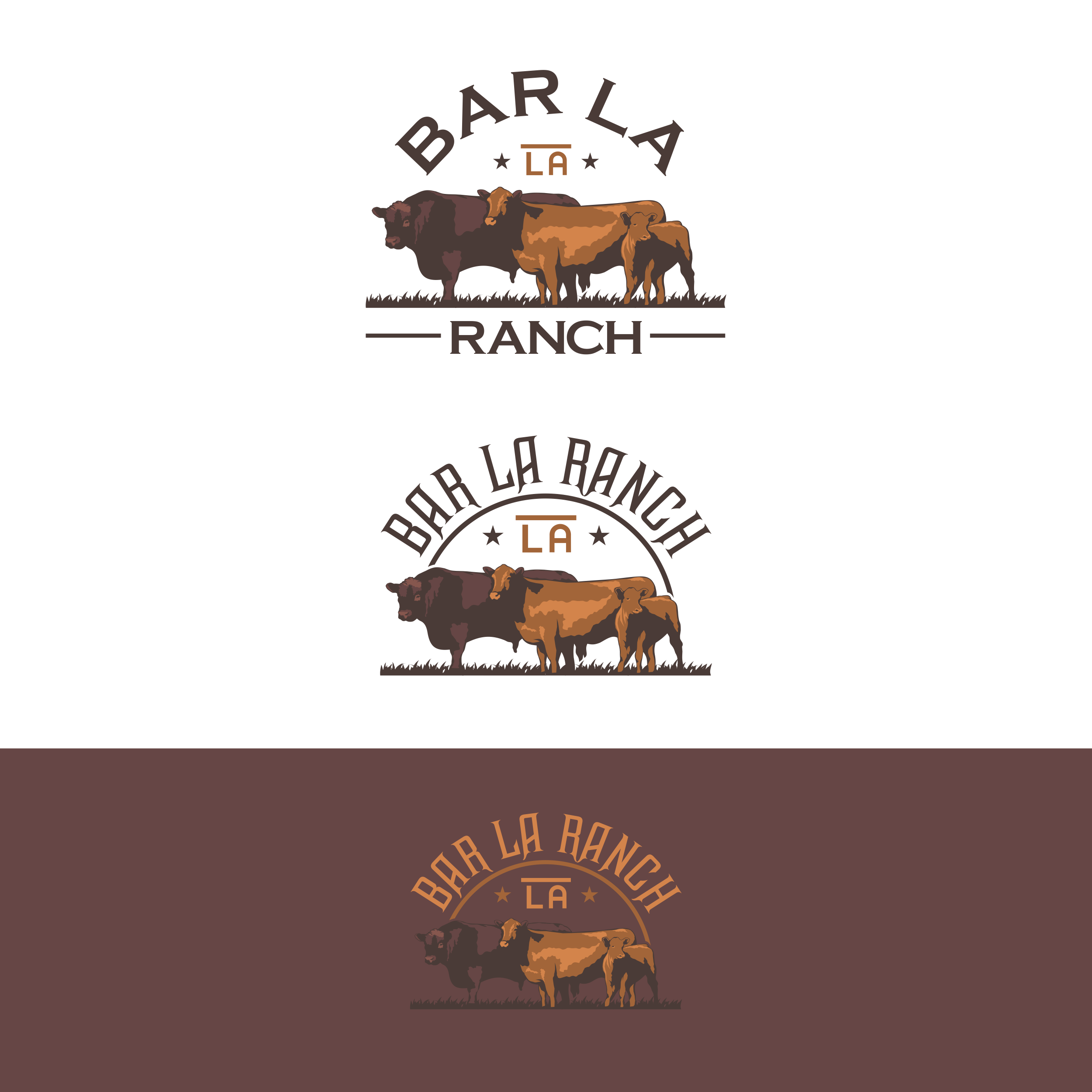 Logo Design by luckdesign for Bar LA Ranch | Design #31358740