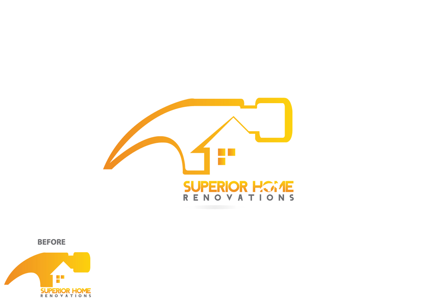 Logo Design by aprilianProject for Superior Home Renovations | Design #3140201