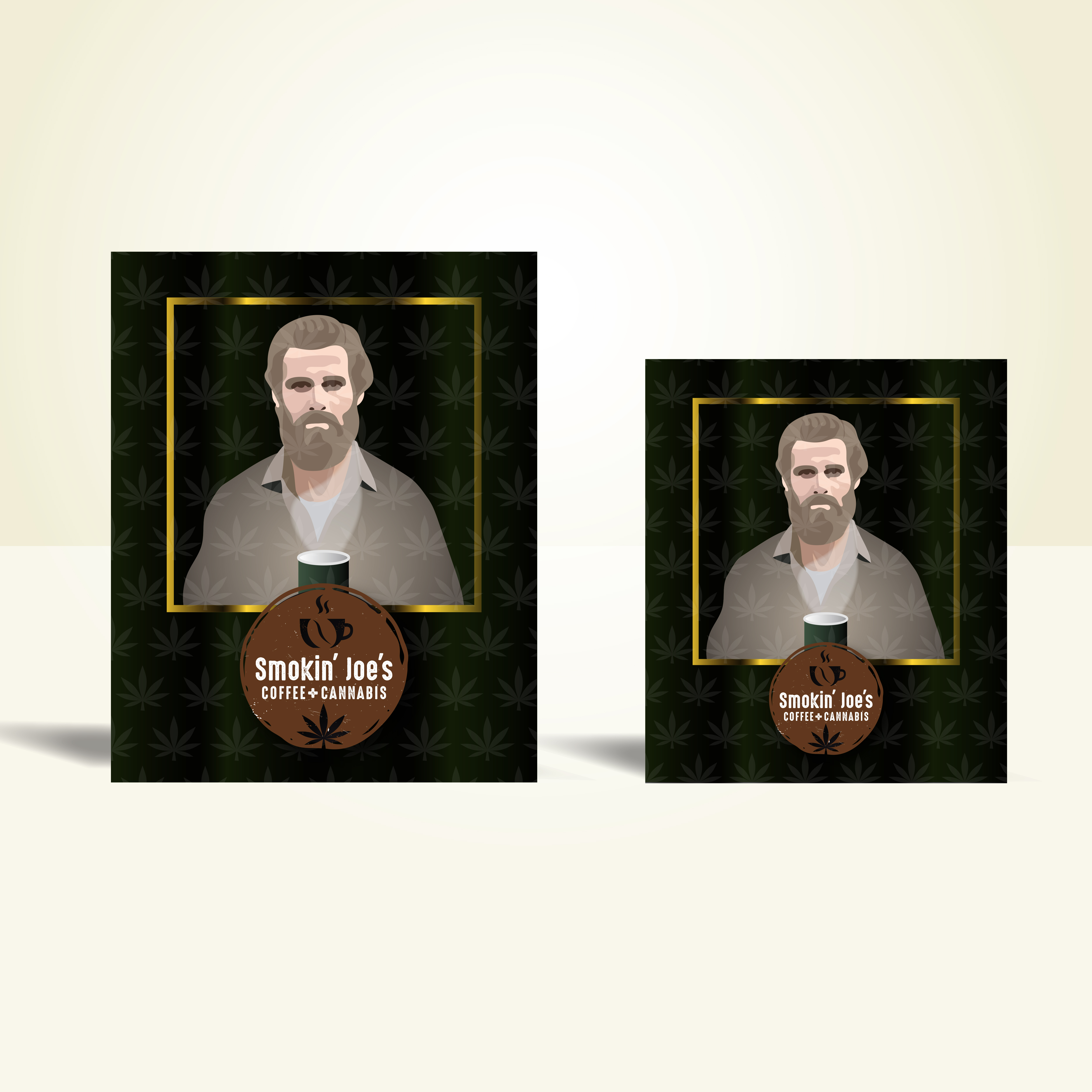 Packaging Design by alberto 11 for Smokin Joe's Coffee + Cannabis | Design #31375273