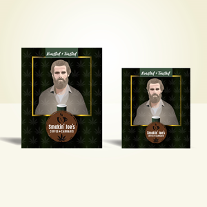 Design Emballage par alberto 11 pour Smokin Joe's Coffee + Cannabis | Design : #31375331