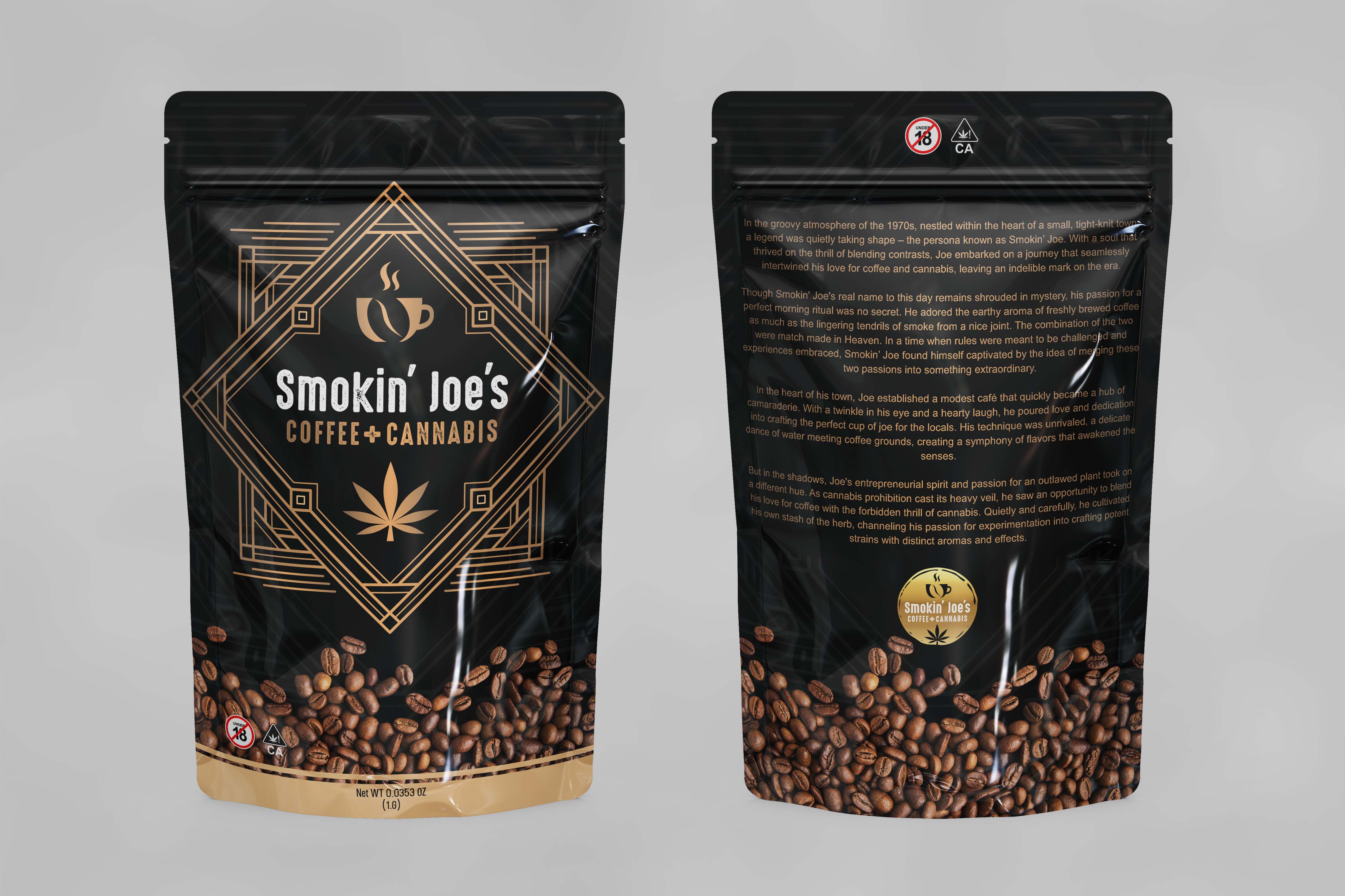 Design Emballage par Jose Loaiza pour Smokin Joe's Coffee + Cannabis | Design #31364746