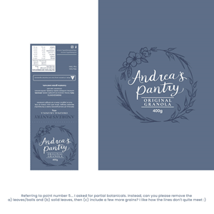 Diseño de Logo por Franabanana para Andrea's Pantry  | Diseño: #31591894