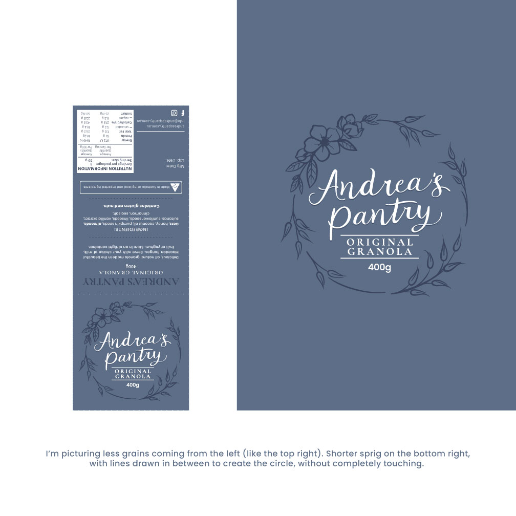 Diseño de Logo por Franabanana para Andrea's Pantry  | Diseño #31664327