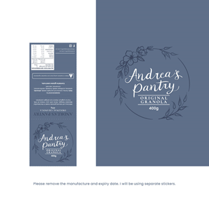 Diseño de Logo por Franabanana para Andrea's Pantry  | Diseño: #31674393