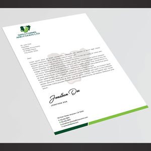 Letterhead Design by Designers Hub for this project | Design: #31364367
