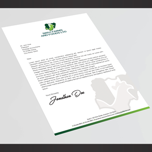 Letterhead Design by Designers Hub for this project | Design: #31364409