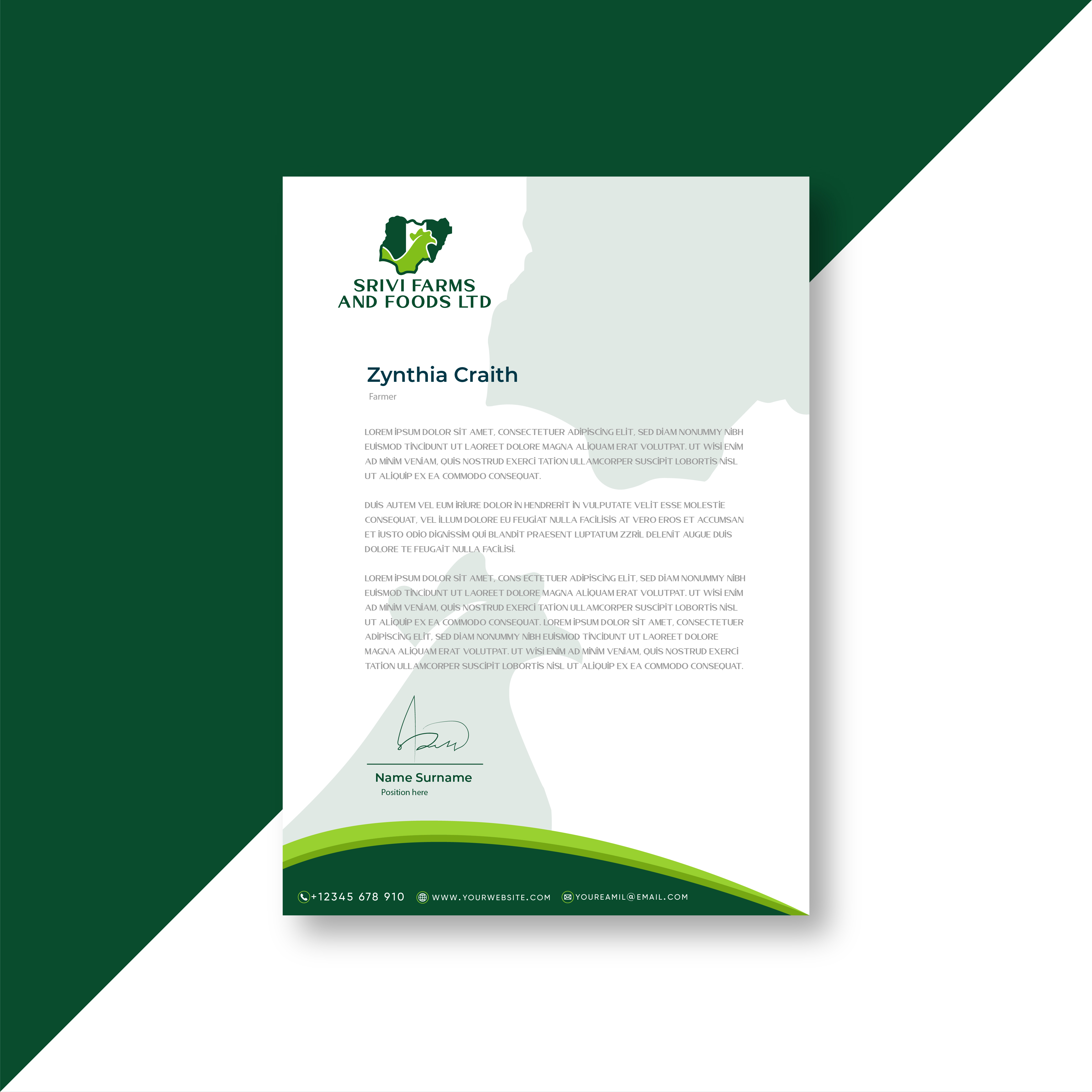 Diseño de Membrete por Sameer73 para este proyecto | Diseño #31365442