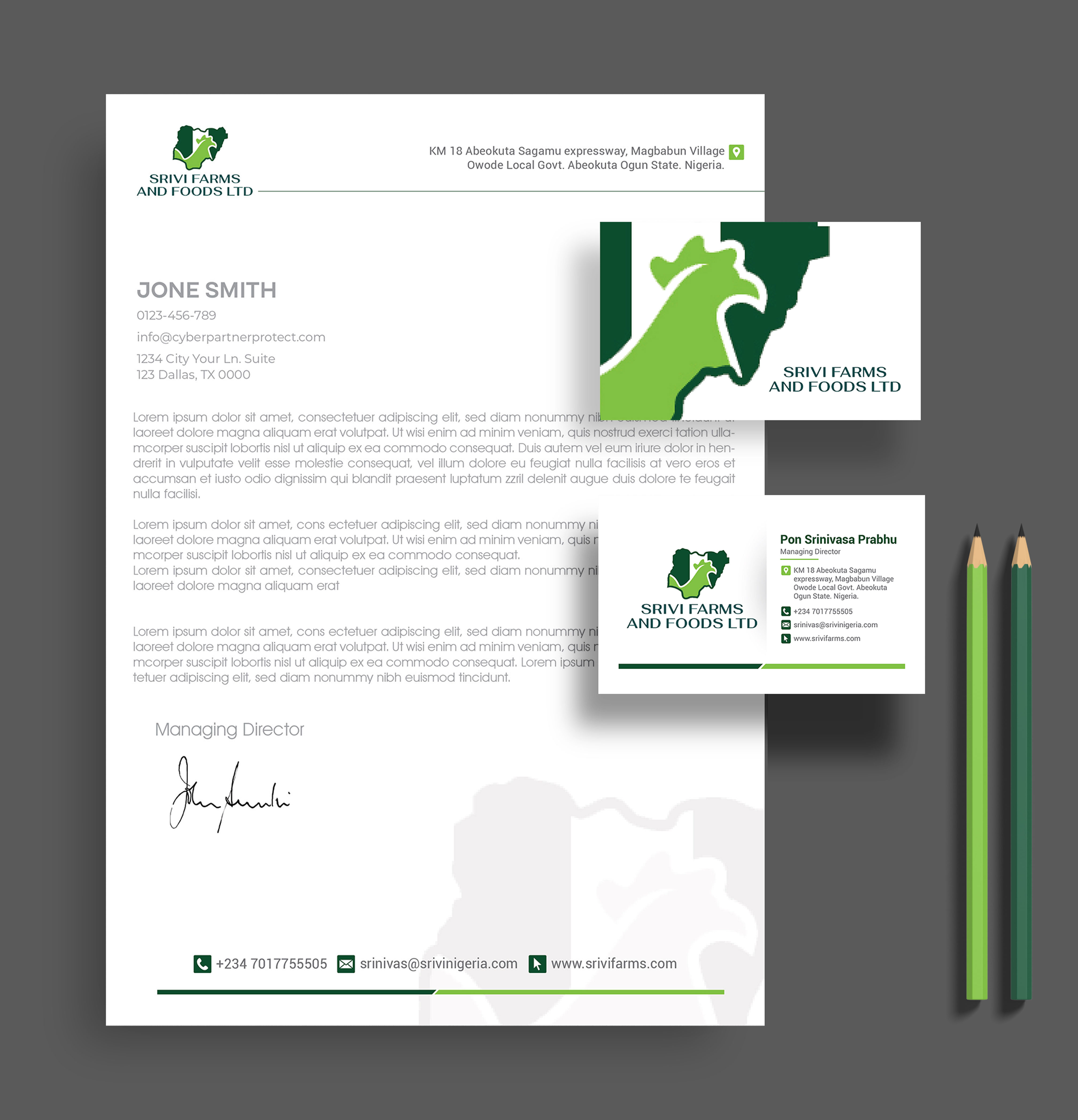 Letterhead Design by artbitin for this project | Design: #31385924