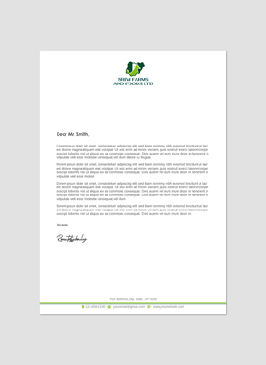 Letterhead Design by Imagine design000 for this project | Design: #31365973