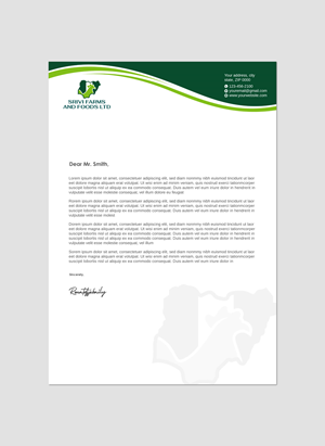 Letterhead Design by Imagine design000 for this project | Design: #31365974
