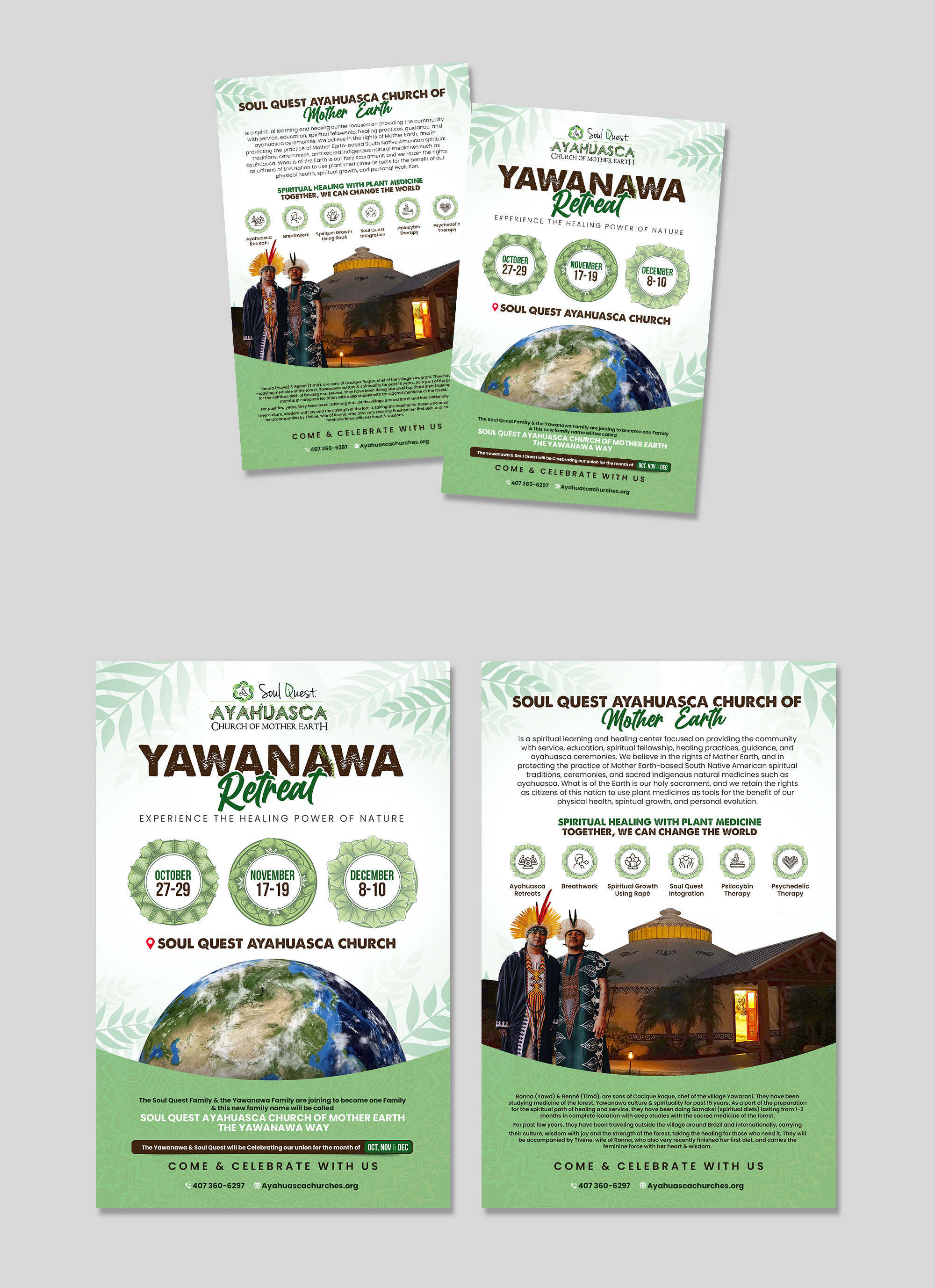 Flyer Design by debdesign for Soul Quest  | Design #31368167