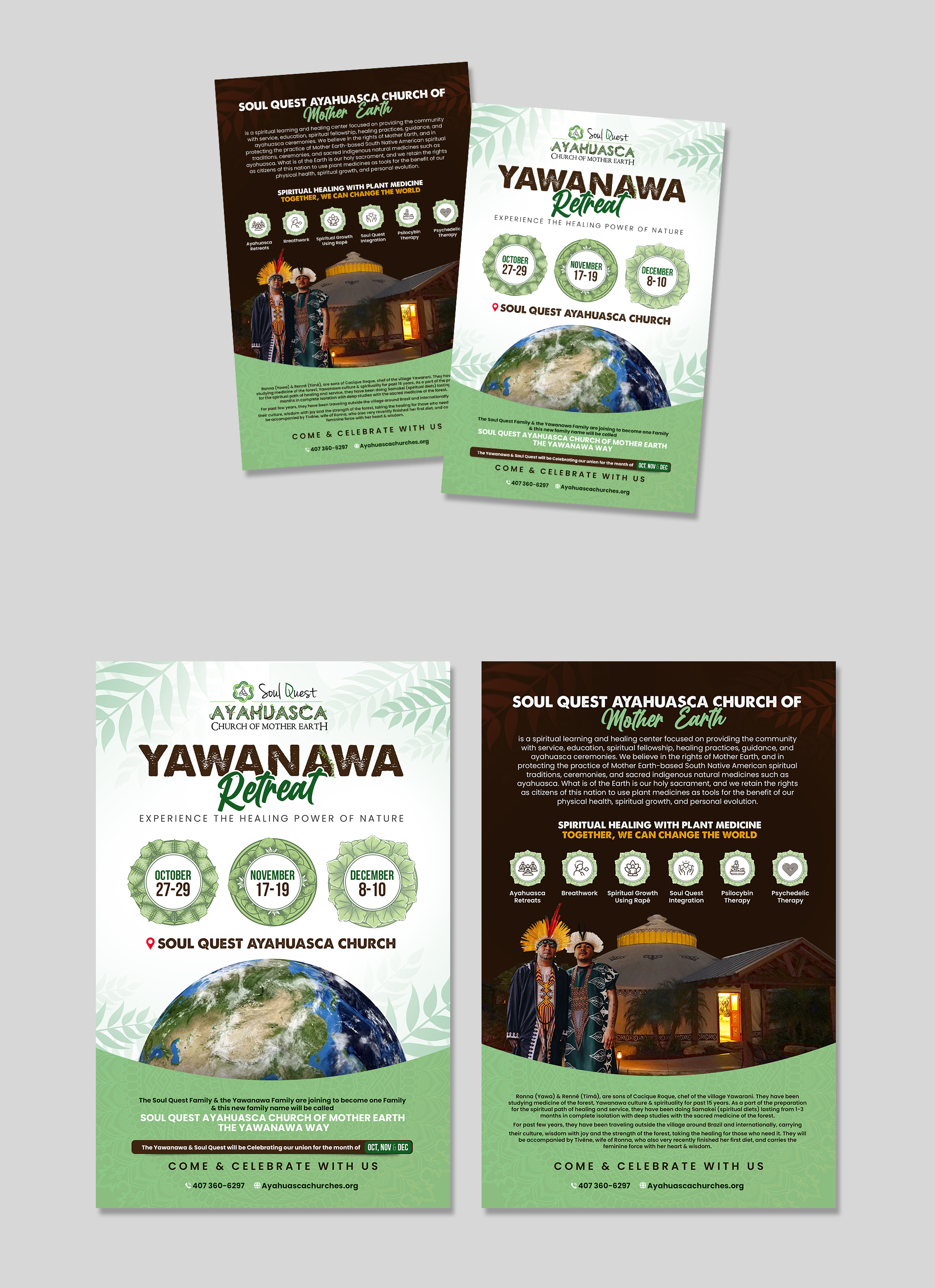 Flyer Design by debdesign for Soul Quest  | Design #31368168